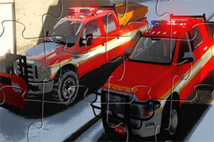 道奇清障车拼图