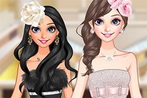 冬季舞会的装扮