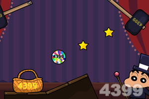 蜡笔小新魔术表演