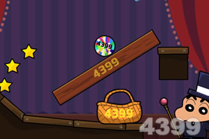 蜡笔小新魔术表演