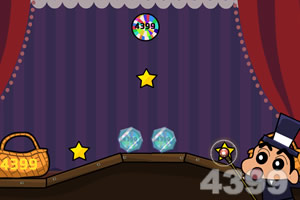 蜡笔小新魔术表演