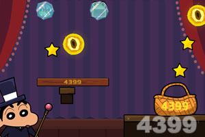 蜡笔小新魔术表演