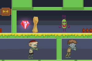 僵尸兄弟找宝石