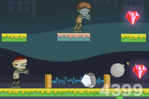 僵尸兄弟找宝石