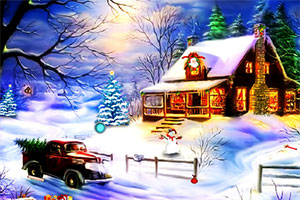 寻找圣诞老人的外衣