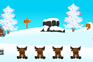 圣诞老人拯救雪屋