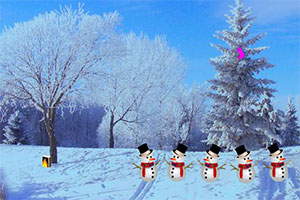 圣诞节逃离雪山