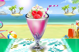 奶昔烹饪和装饰