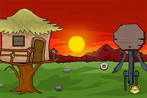 救援可爱的小蜜蜂