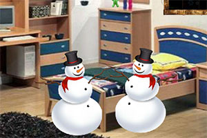 逃离圣诞节氛围屋子