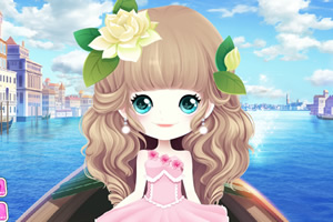 清新可爱小女孩