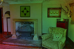 逃离破旧的宫殿