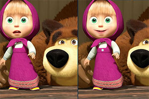 玛莎与熊找不同