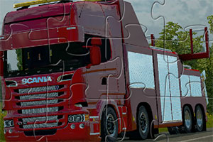 斯堪尼亚卡车拼一拼