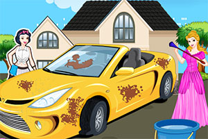 公主清洗车