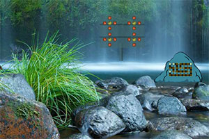 救援受困小女孩