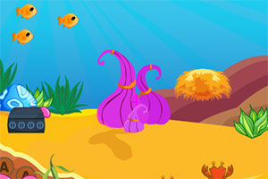 逃离受损的潜艇