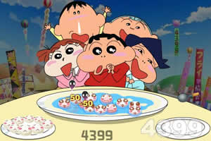 蜡笔小新煮汤圆