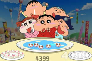 蜡笔小新煮汤圆