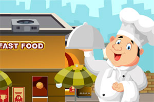 救援有趣的厨师