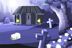 神秘的森林逃跑