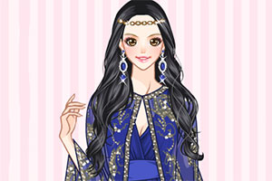 绚丽的女王装扮