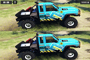 尼桑越野车找不同