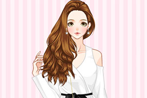 侧线条纹休闲裤