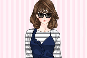 美丽蝴蝶袖服饰