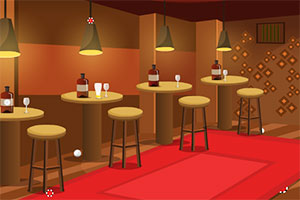 逃离昏暗的酒吧