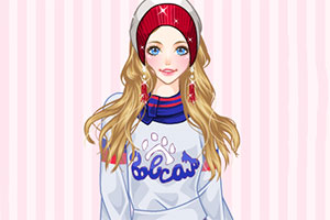 甜蜜女孩的装扮