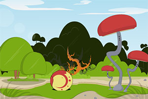 逃离奇怪蘑菇林