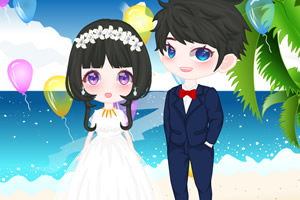 浪漫的海滩婚礼