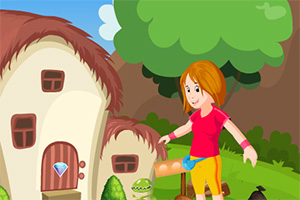 救援电动滑板女孩