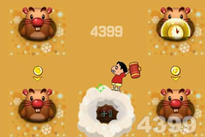 蜡笔小新打地鼠