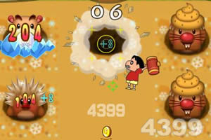 蜡笔小新打地鼠