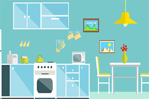 逃离宽敞的房屋