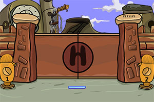 作业机器人救援