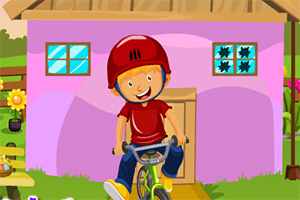 救援自行车骑手