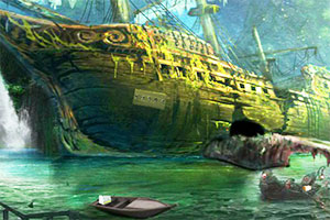 废弃海盗船逃脱