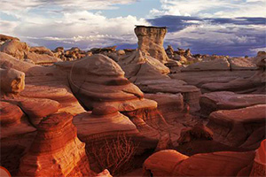 逃离沙漠的遗迹