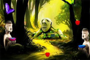 漆黑的森林逃脱