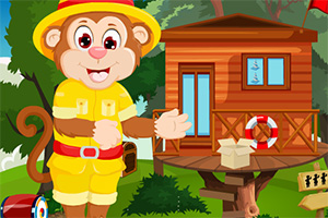 救援顽皮小猴