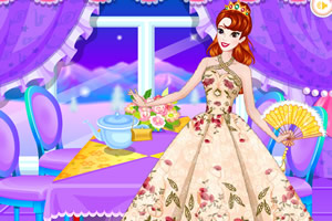 贝儿公主的晚礼服