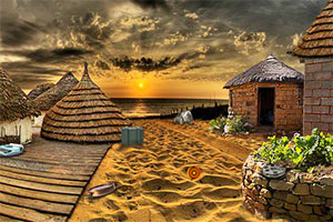 逃离昏暗下的小村