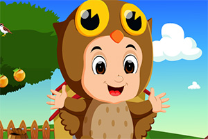 救援猫头鹰扮演者