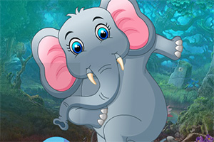 救援贪玩的大象