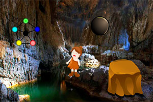 被困洞穴的女孩