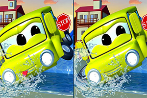 儿童玩具汽车找不同