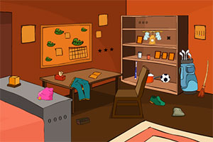 逃离橙色调房屋2